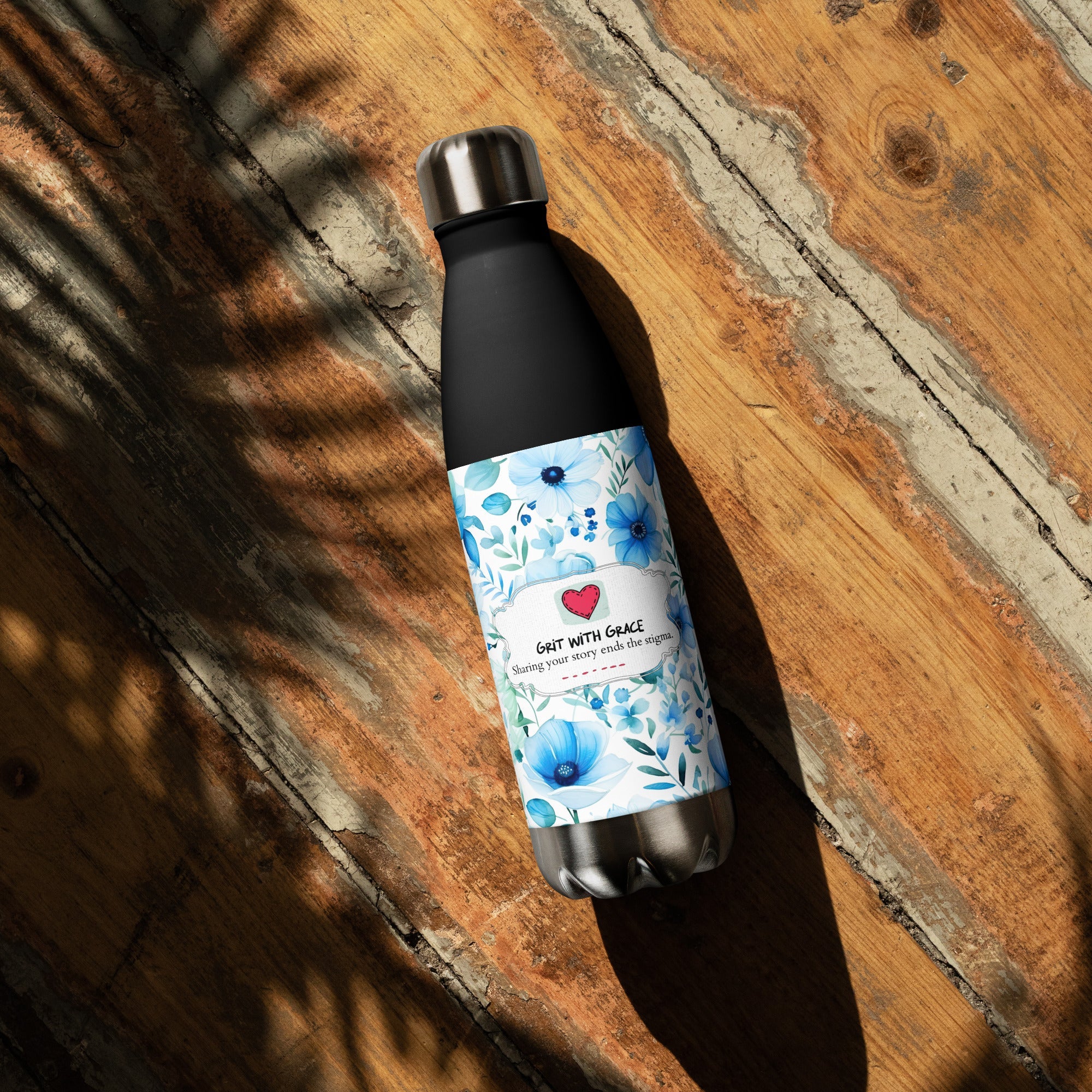 Floral Lover's Botanical Hydration Steel Water Bottle