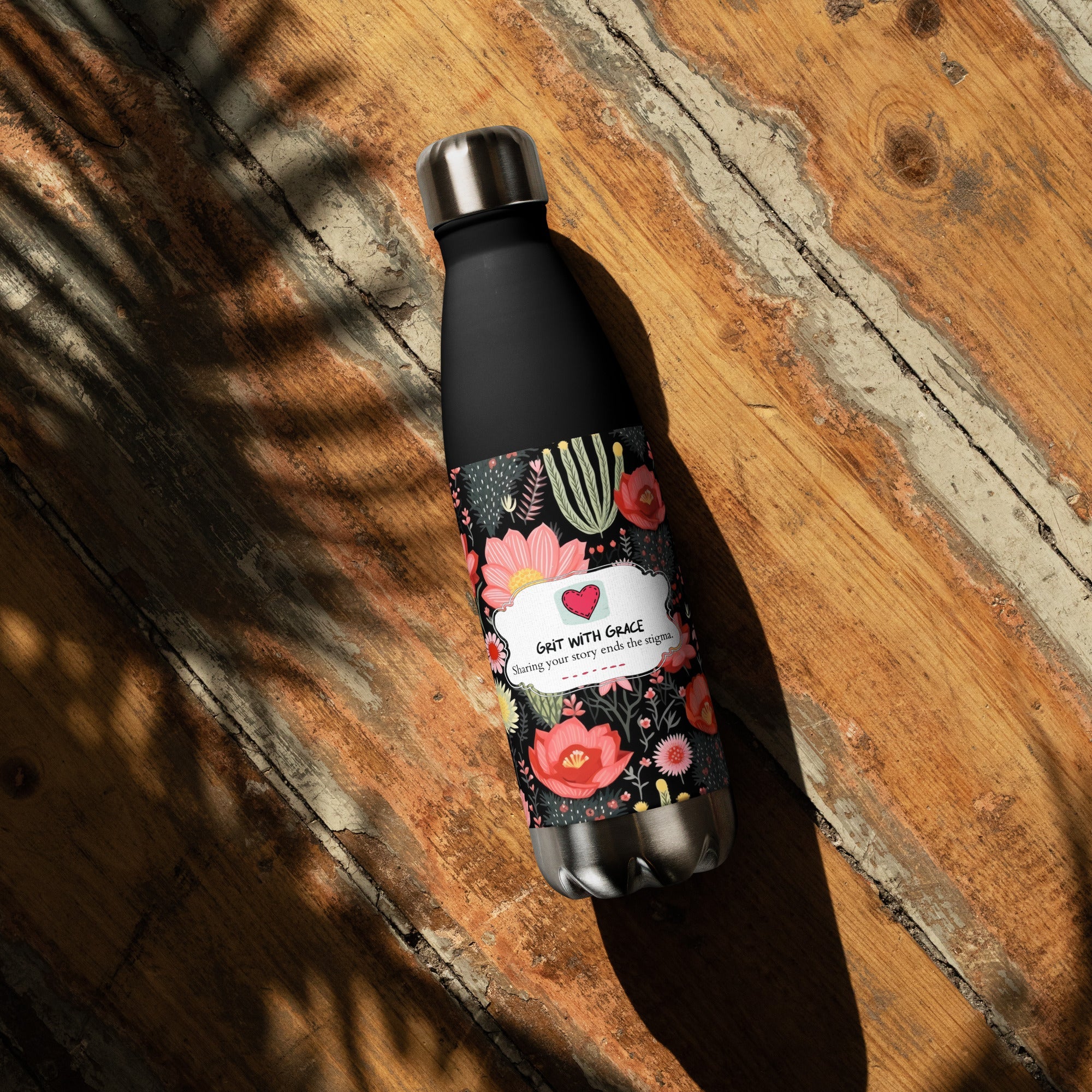 Floral Lover's Botanical Hydration Steel Water Bottle