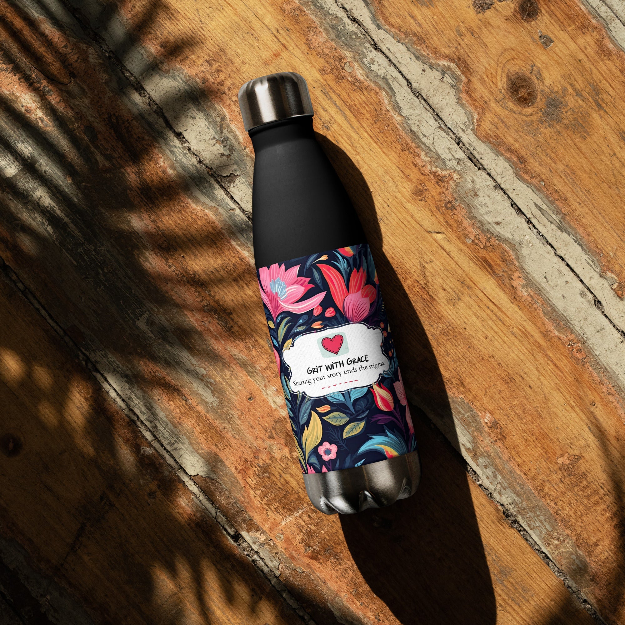 Floral Lover's Botanical Hydration Steel Water Bottle
