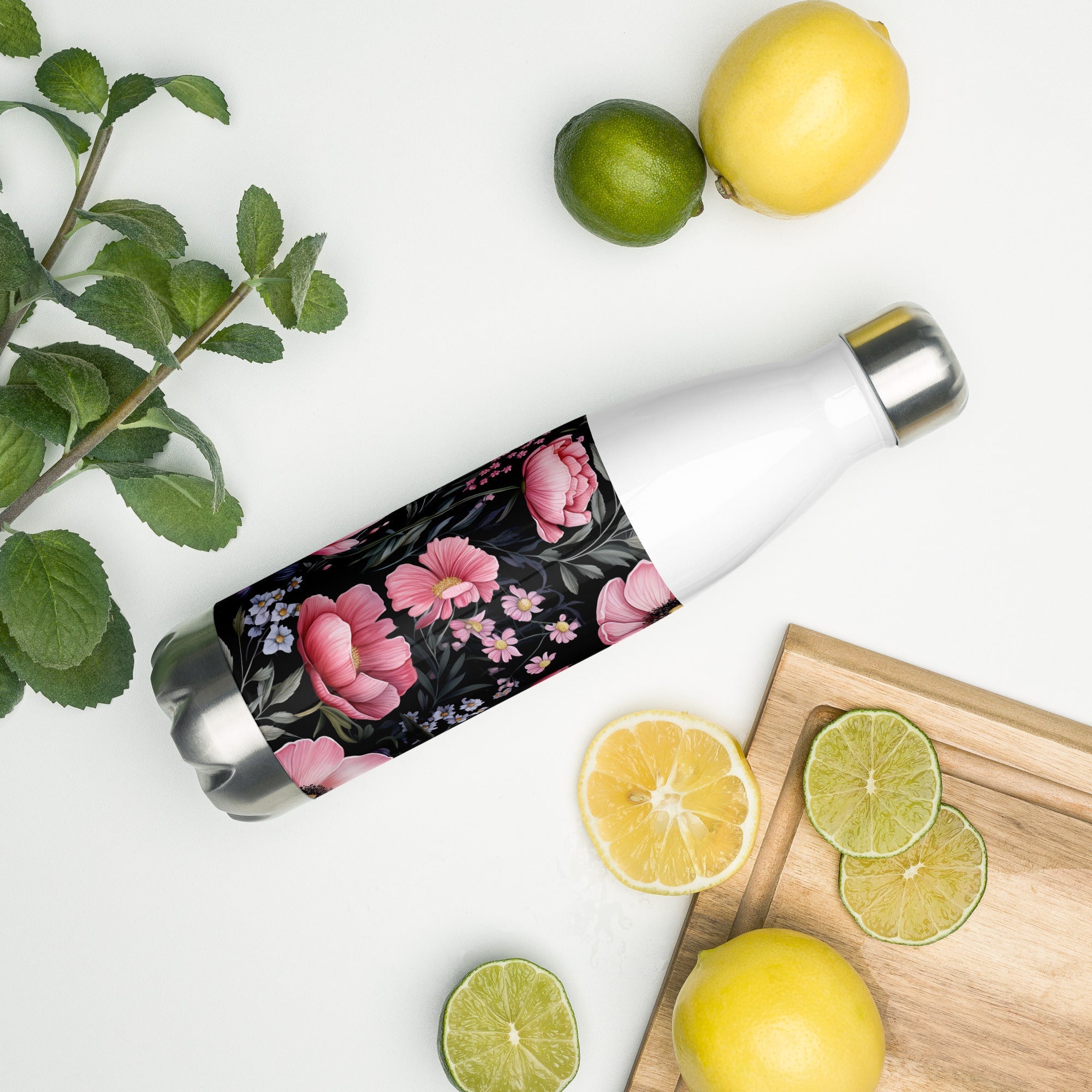 Floral Lover's Botanical Hydration Steel Water Bottle