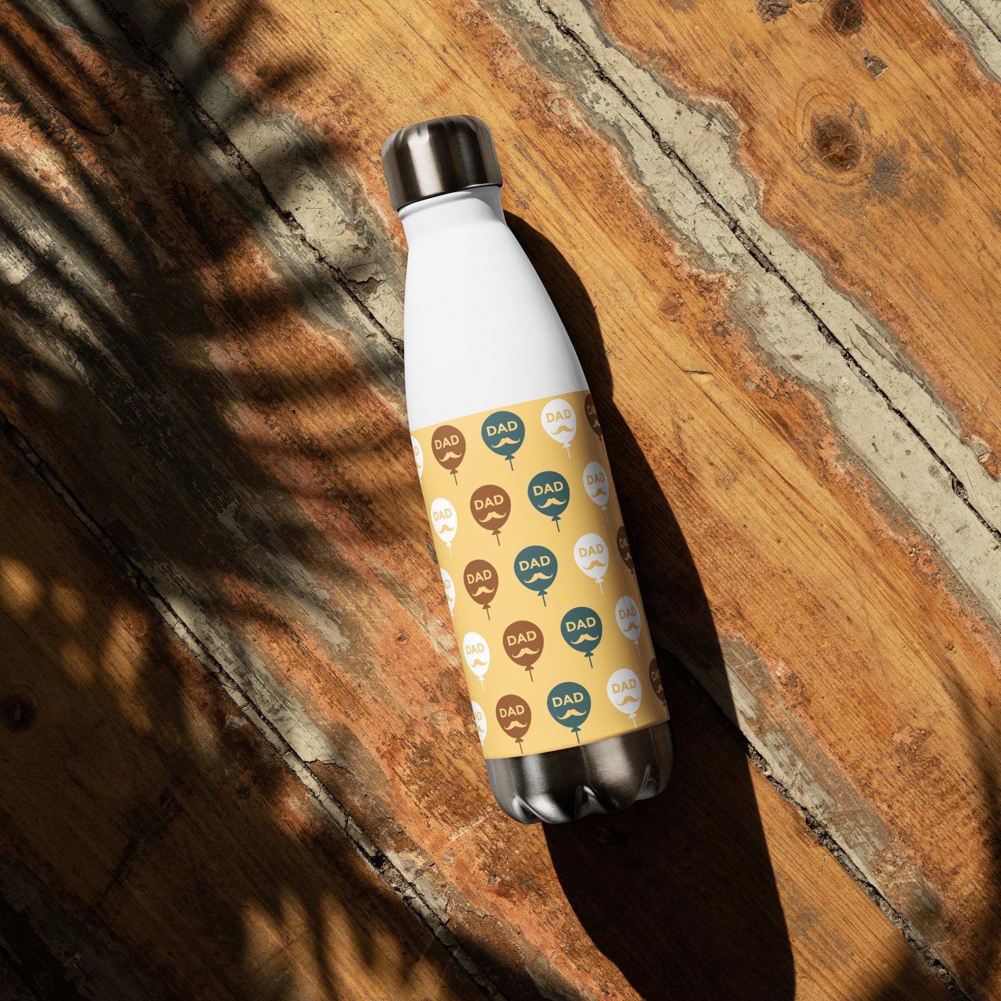 Cool Dad's Super Sleek Steel Water Bottle