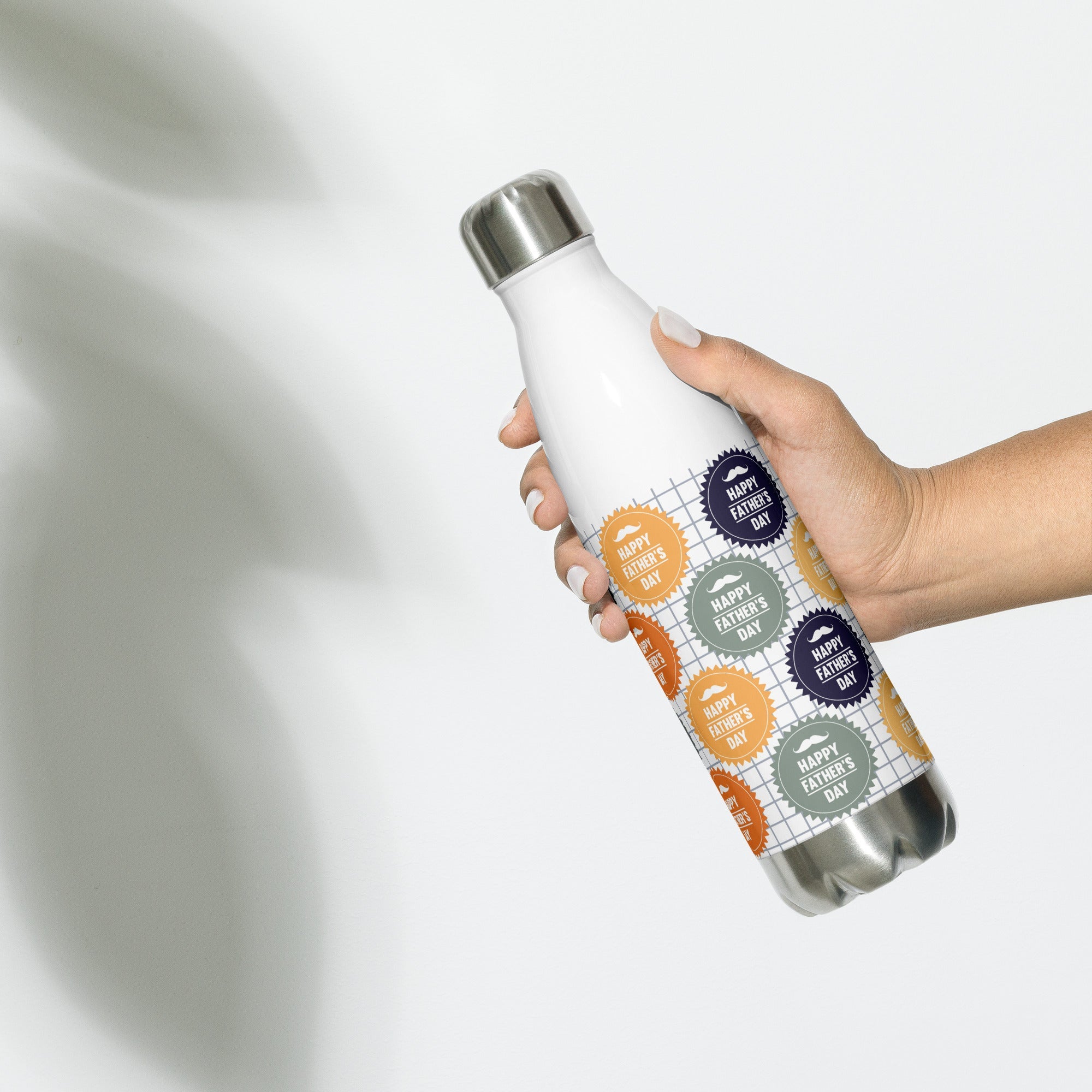 Cool Dad's Super Sleek Steel Water Bottle