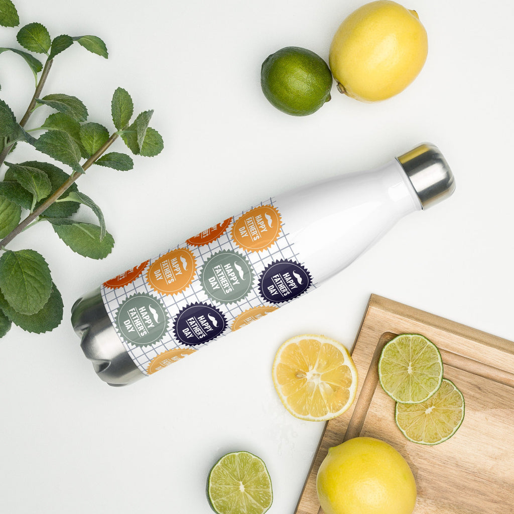 Cool Dad's Super Sleek Steel Water Bottle