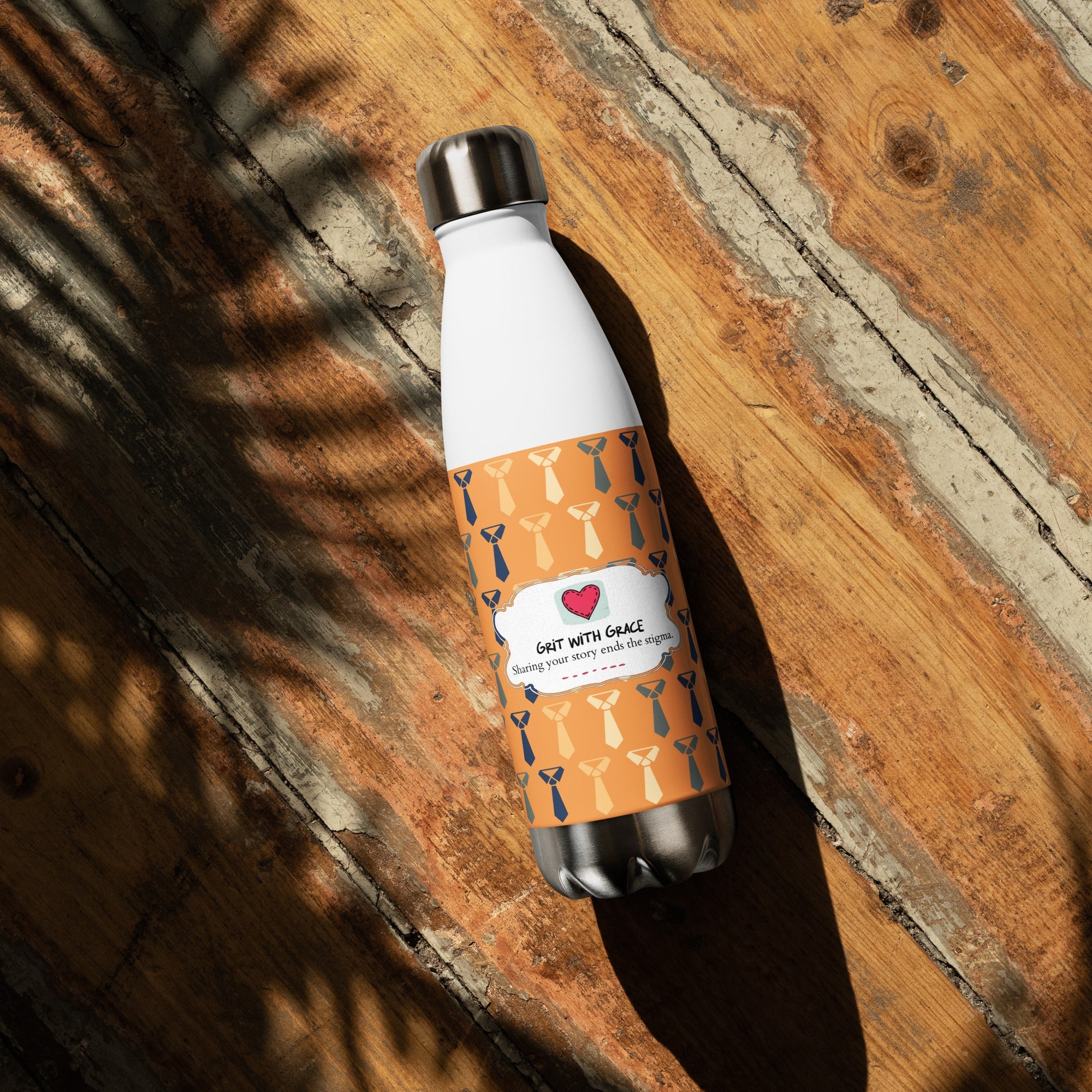 Cool Dad's Super Sleek Steel Water Bottle