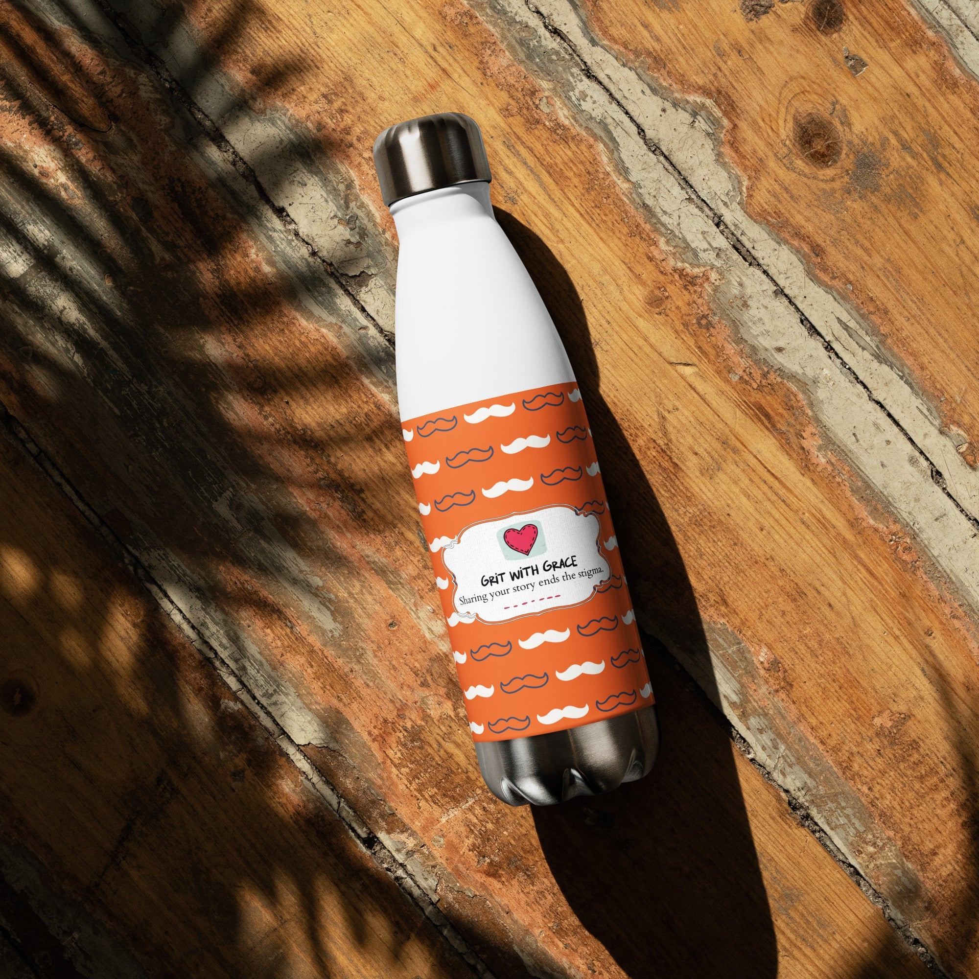 Cool Dad's Super Sleek Steel Water Bottle