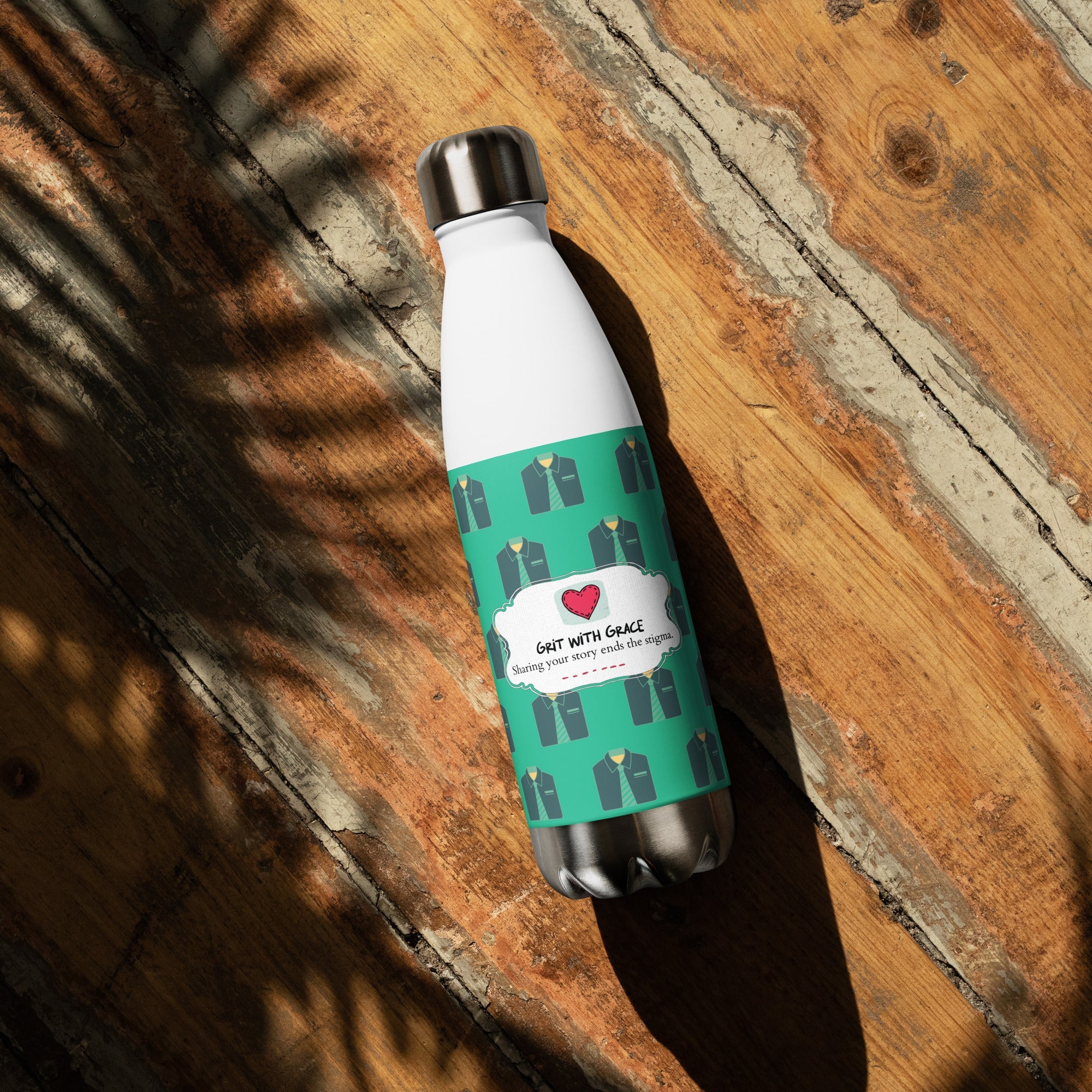 Cool Dad's Super Sleek Steel Water Bottle
