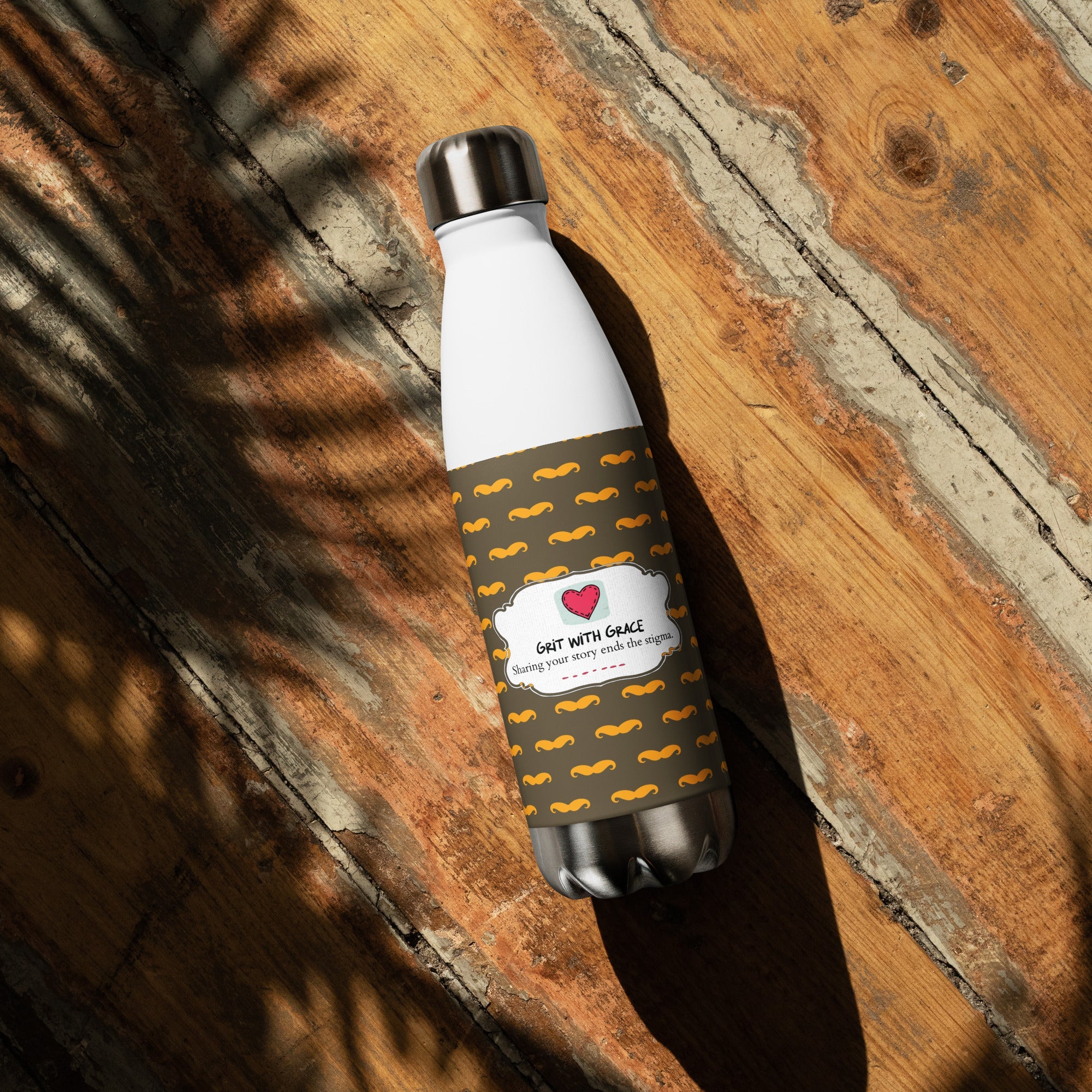 Cool Dad's Super Sleek Steel Water Bottle