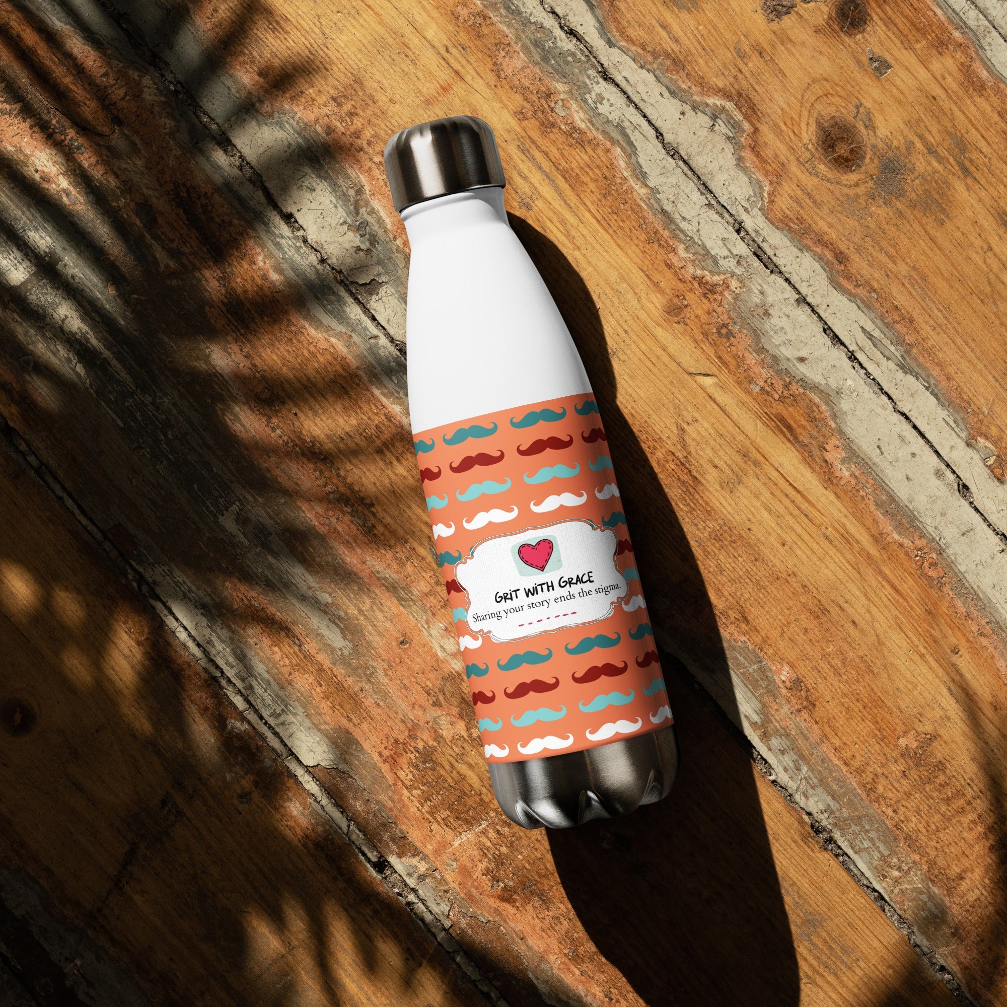 Cool Dad's Super Sleek Steel Water Bottle
