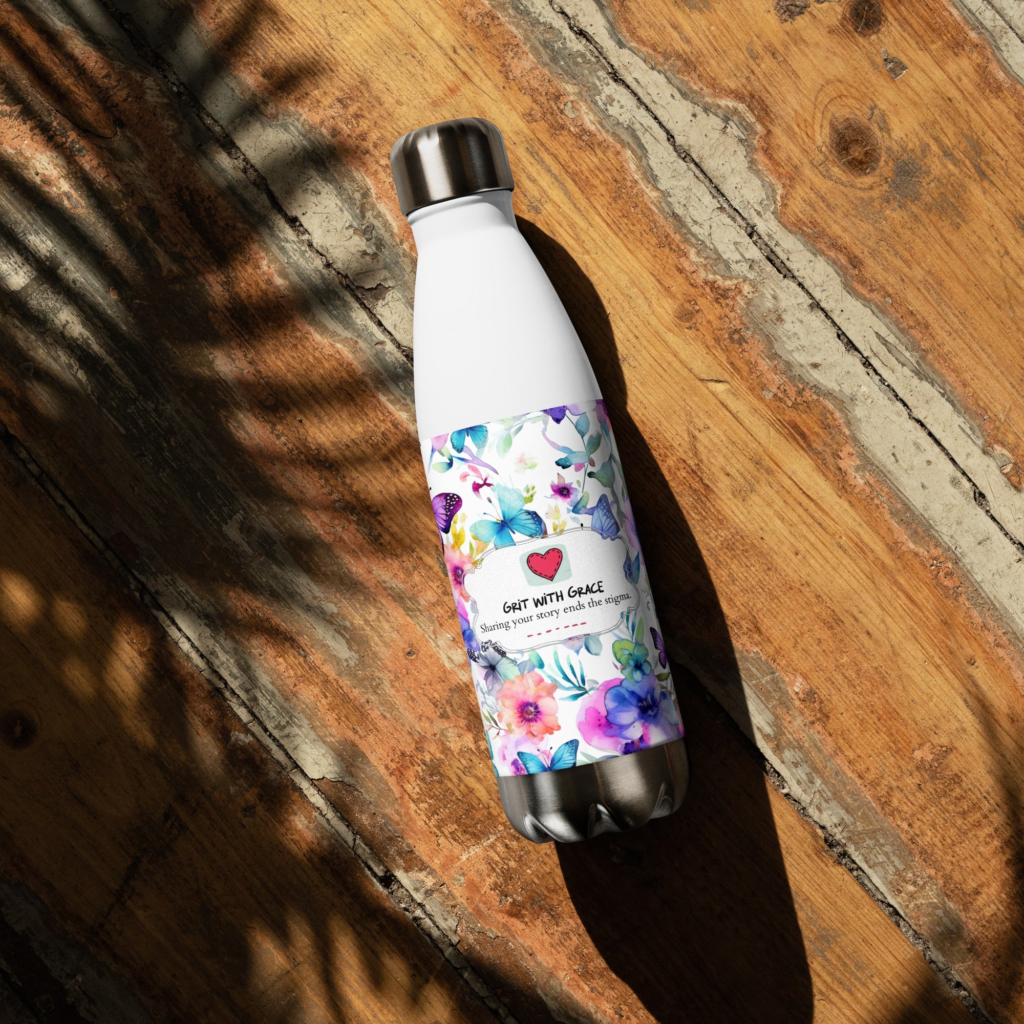 Butterfly Lover's Nature Inspired Steel Water Bottles