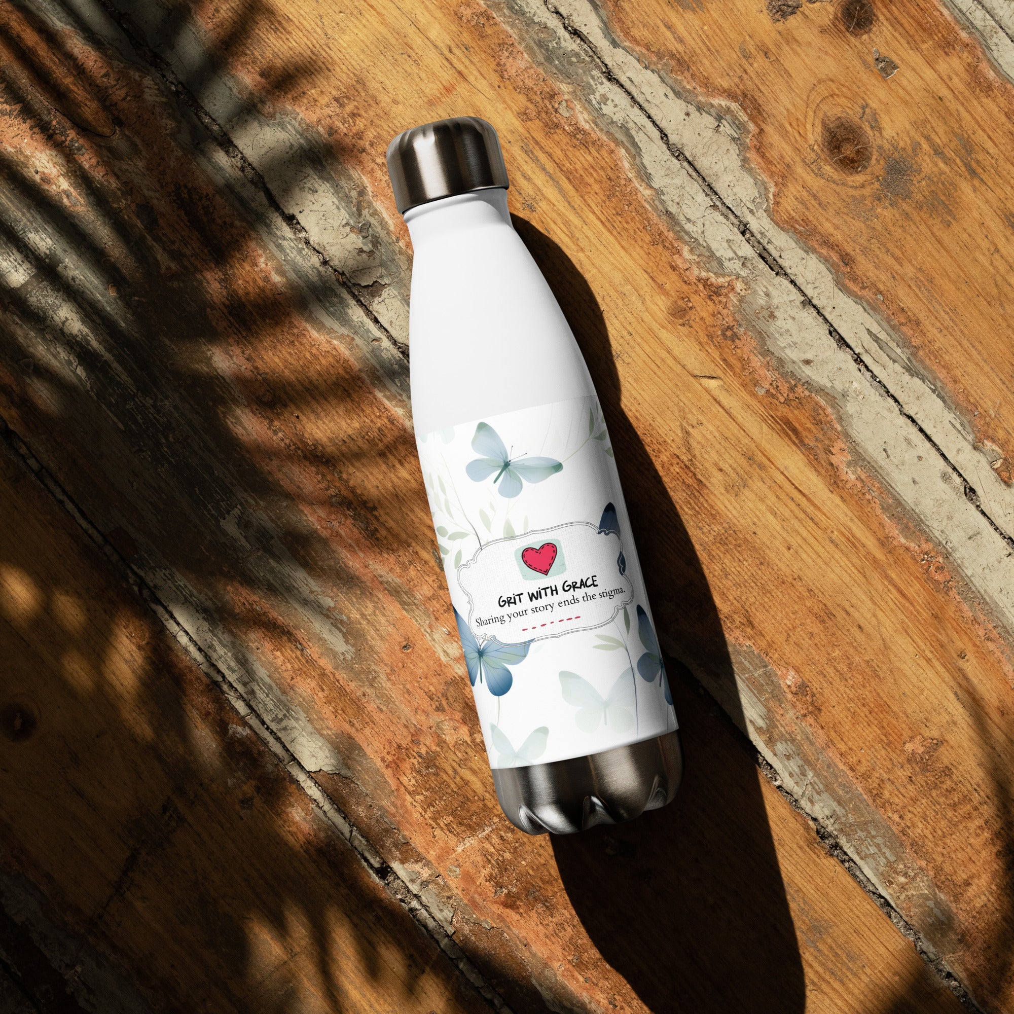Butterfly Lover's Durable Yet Stylish Steel Water Bottle