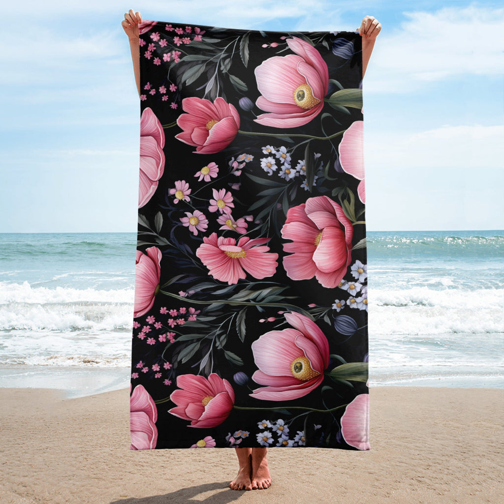 Floral Lover's Blossoming Bath Towel