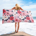 Floral Lover's Blossoming Bath Towel