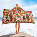Floral Lover's Blossoming Bath Towel