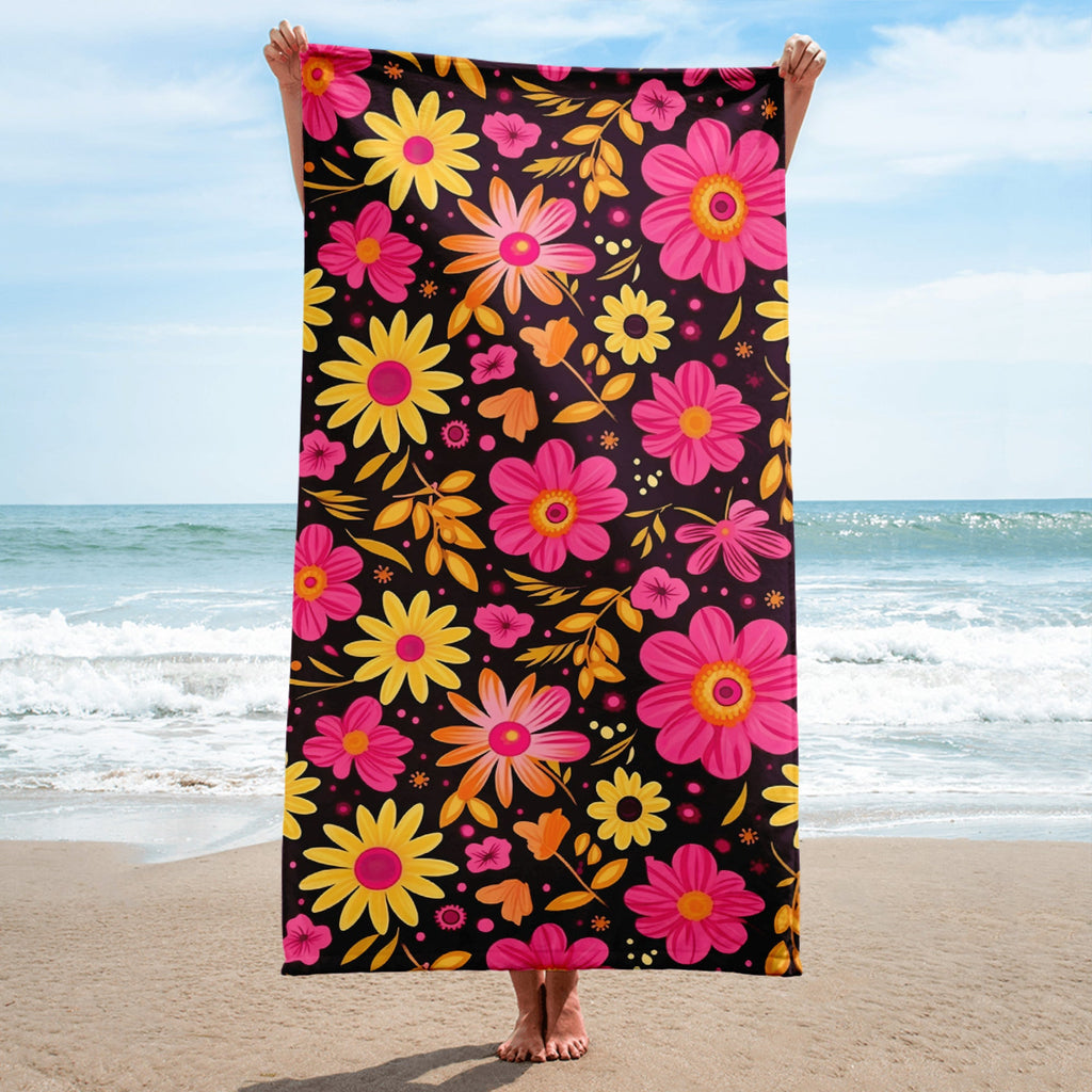 Floral Lover's Blossoming Bath Towel