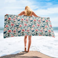Floral Lover's Blossoming Bath Towel