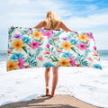 Floral Lover's Blossoming Bath Towel