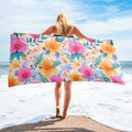 Floral Lover's Blossoming Bath Towel