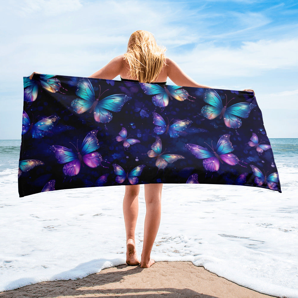 Butterfly Lover's Summertime Beach Towel