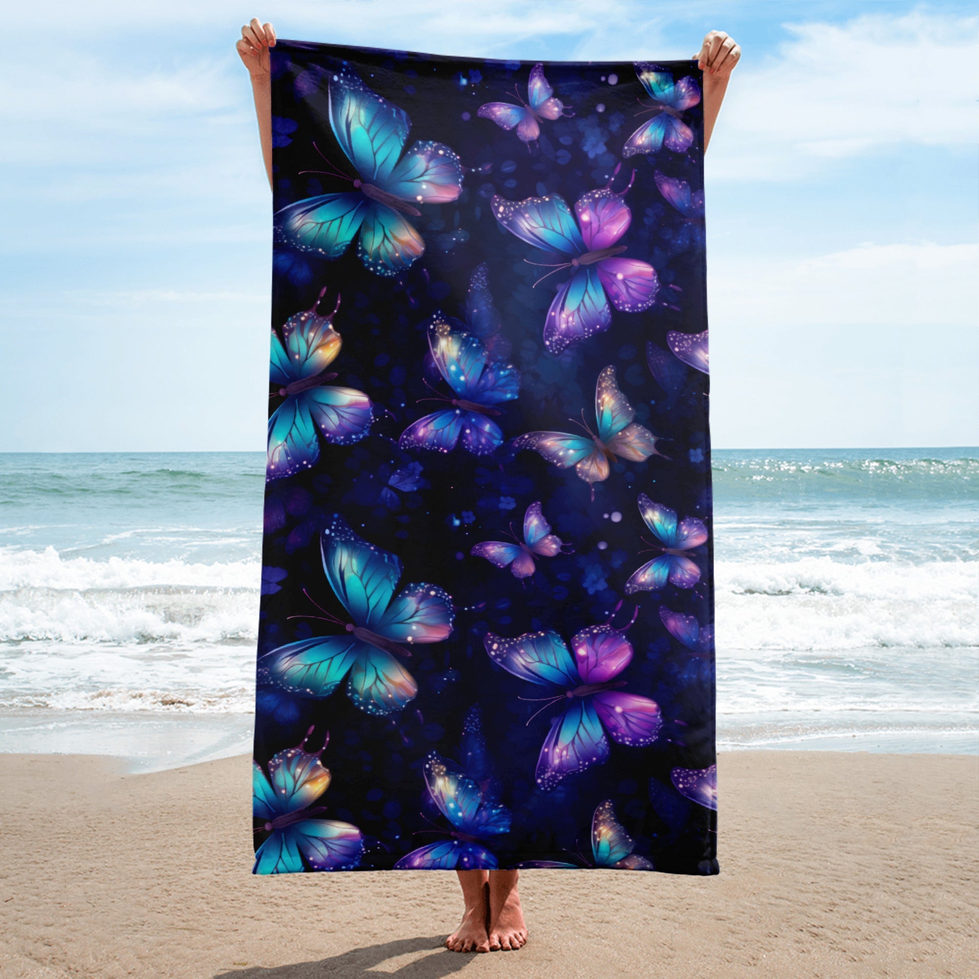 Butterfly Lover's Summertime Beach Towel