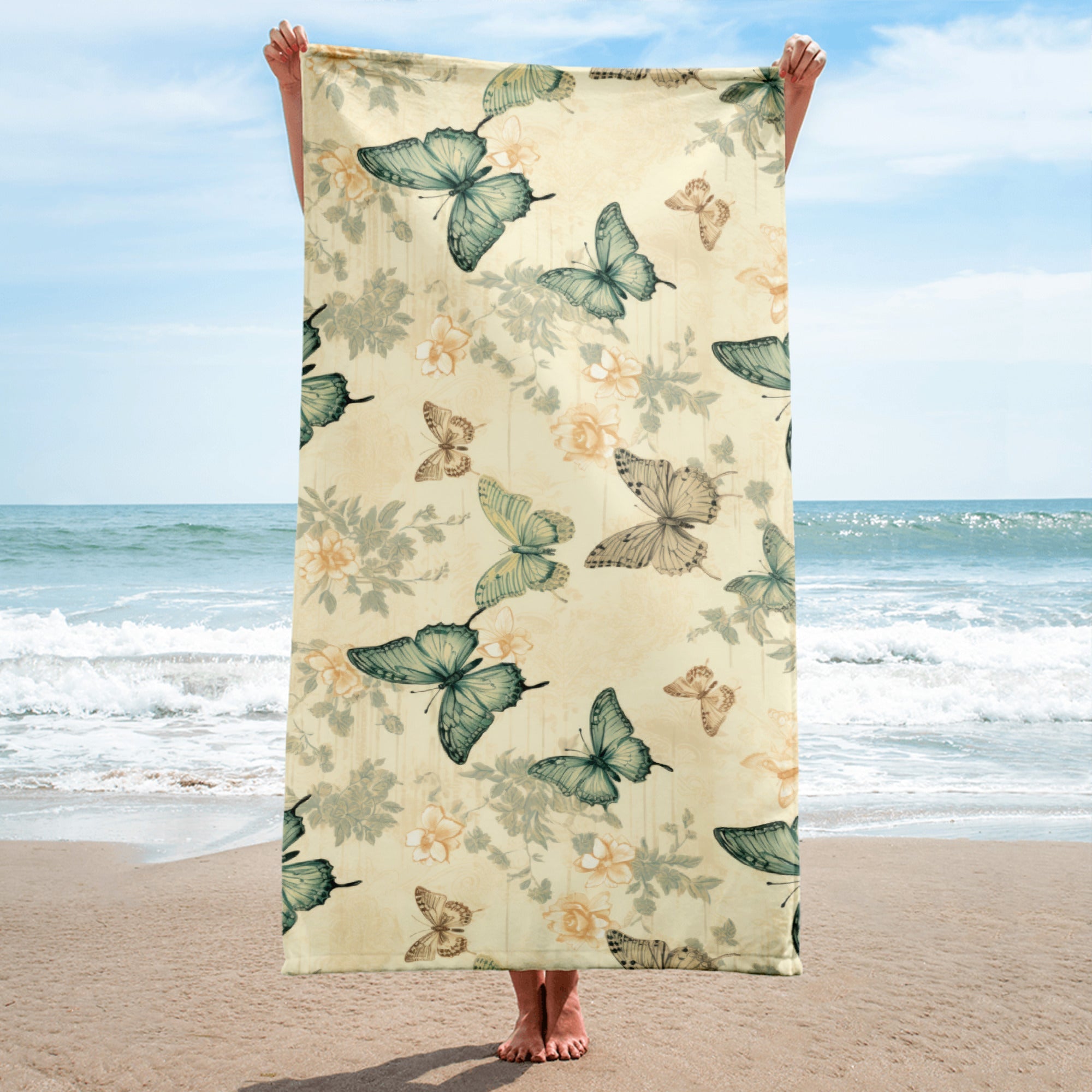 Butterfly Lover's Summertime Beach Towel