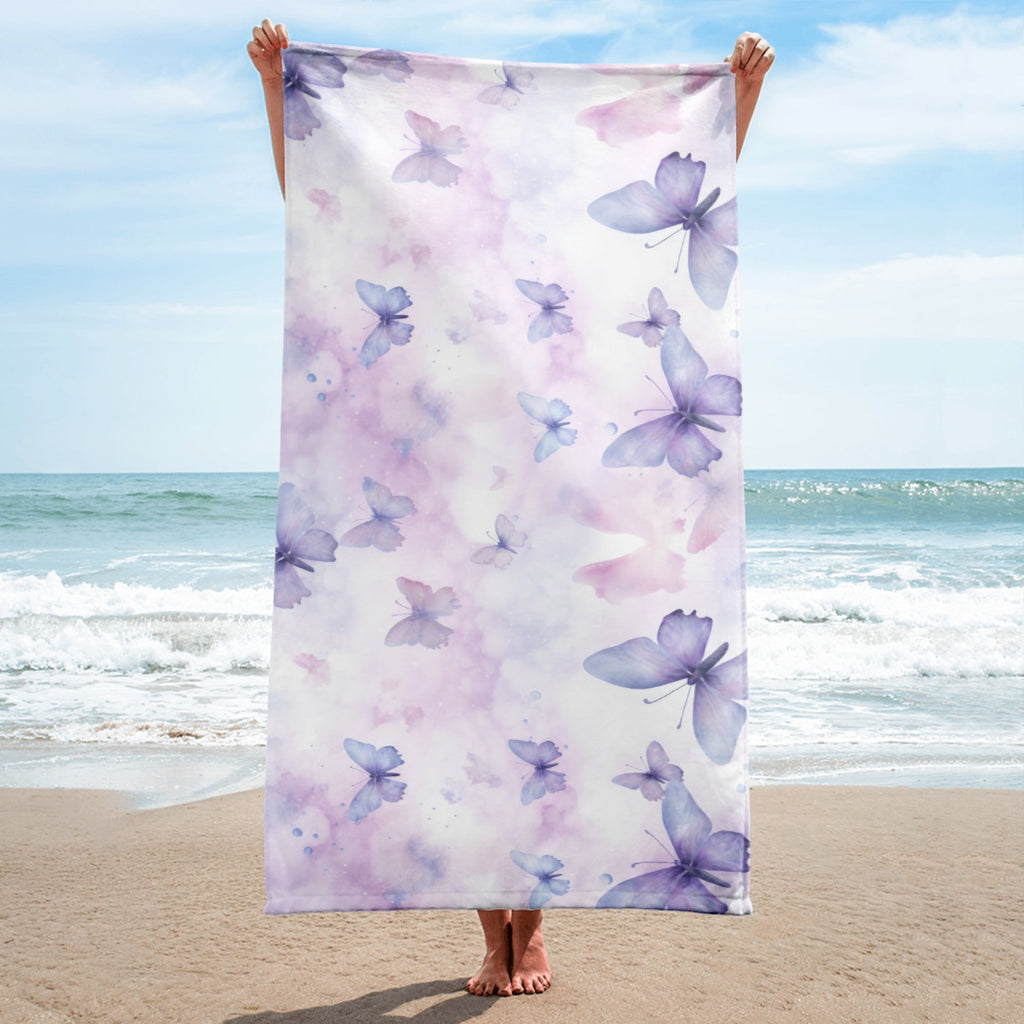 Butterfly Lover's Summertime Beach Towel