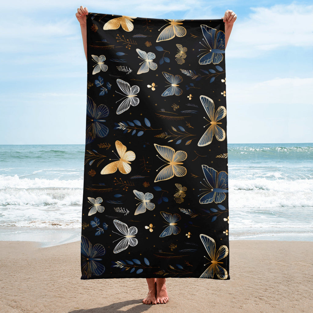 Butterfly Lover's Summertime Beach Towel