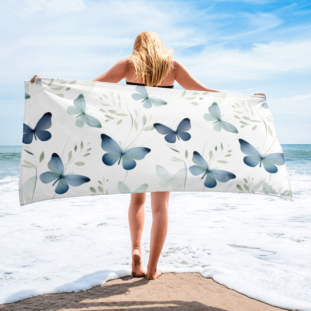 Butterfly Lover's Summertime Beach Towel