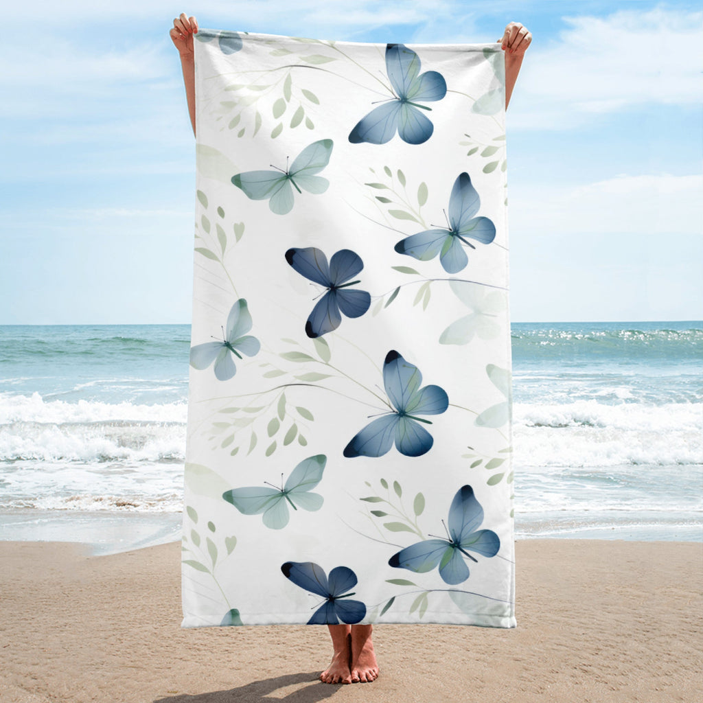 Butterfly Lover's Summertime Beach Towel
