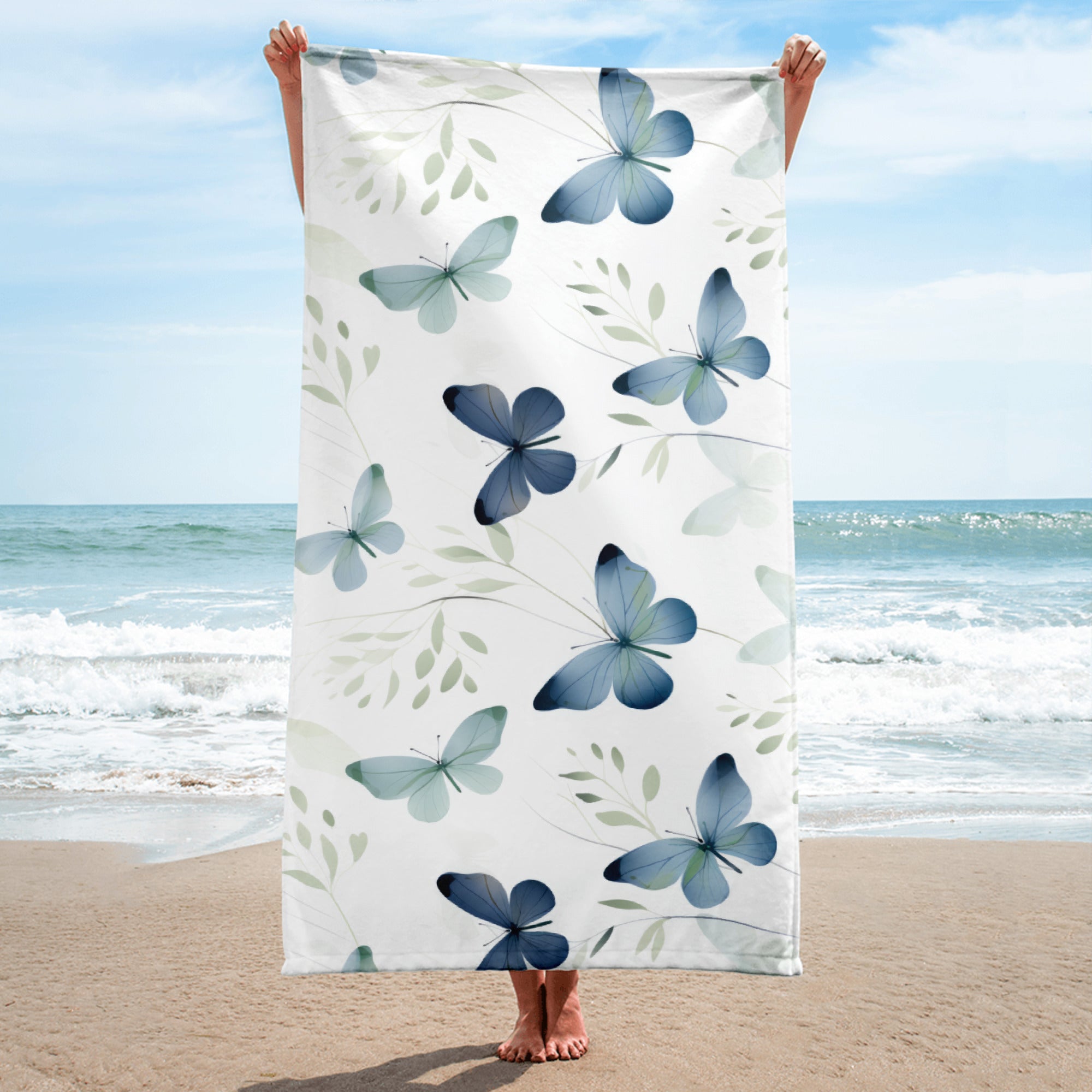 Butterfly Lover's Summertime Beach Towel