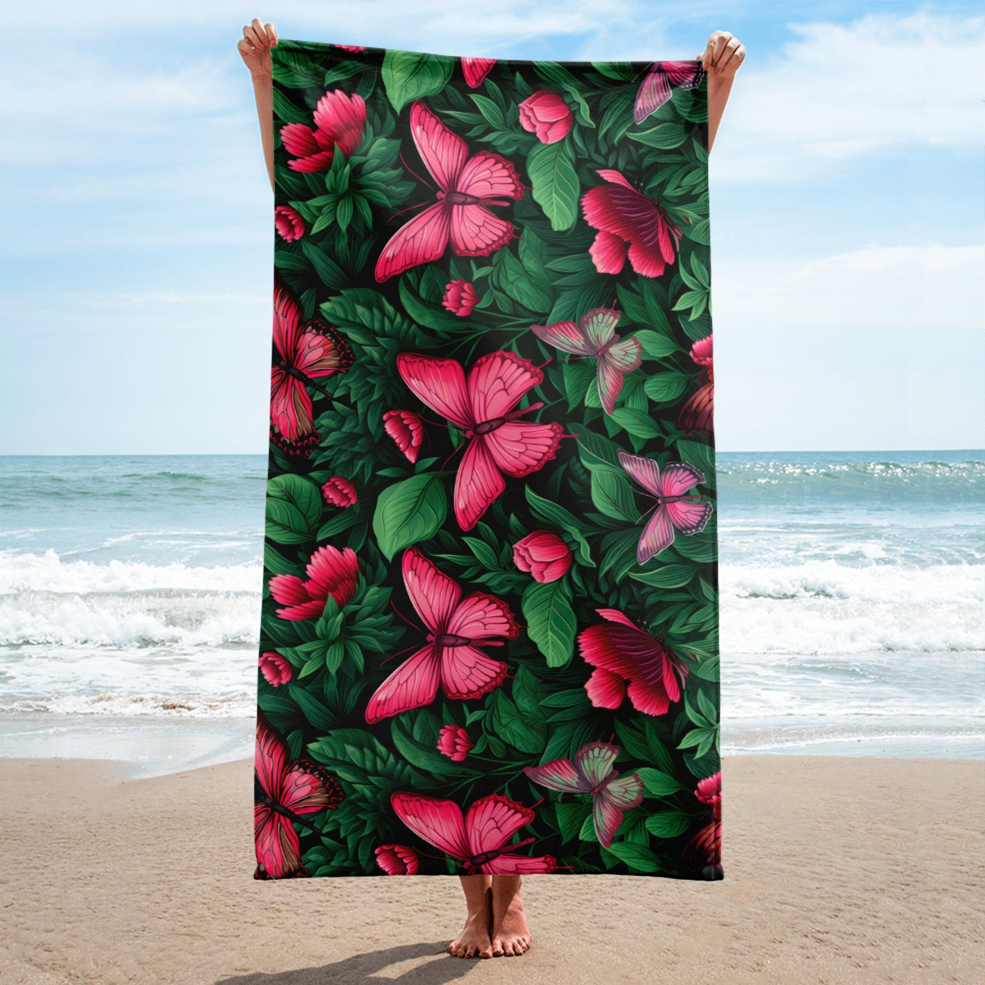 Butterfly Lover's Summertime Beach Towel