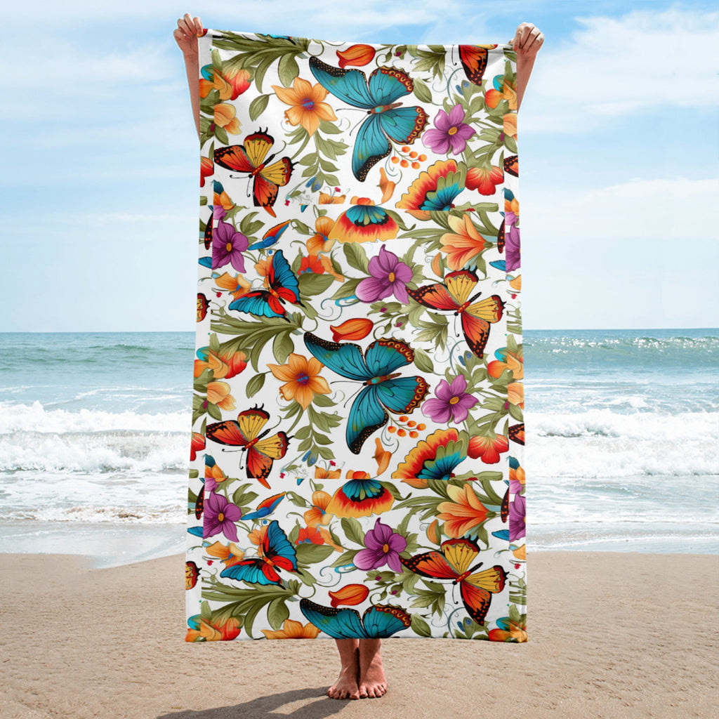 Butterfly Lover's Summertime Beach Towel