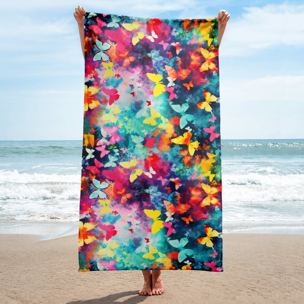 Butterfly Lover's Summertime Beach Towel