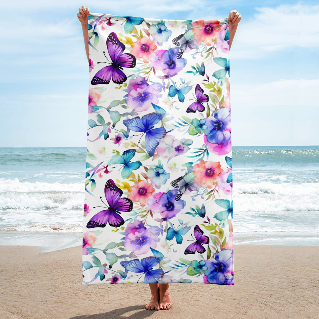 Butterfly Lover's Summertime Beach Towel