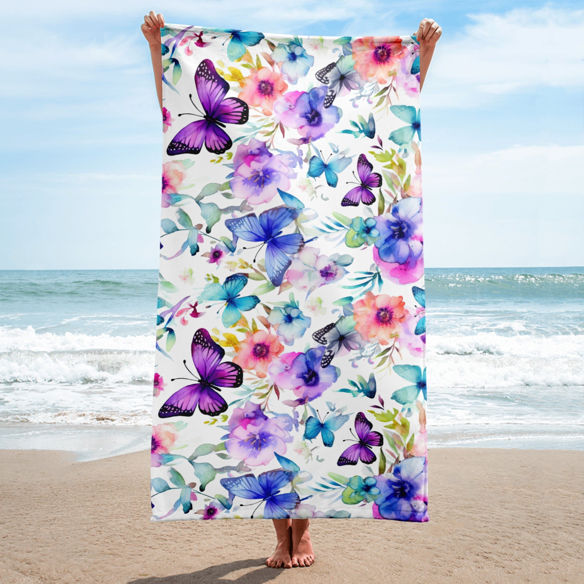 Butterfly Lover's Summertime Beach Towel