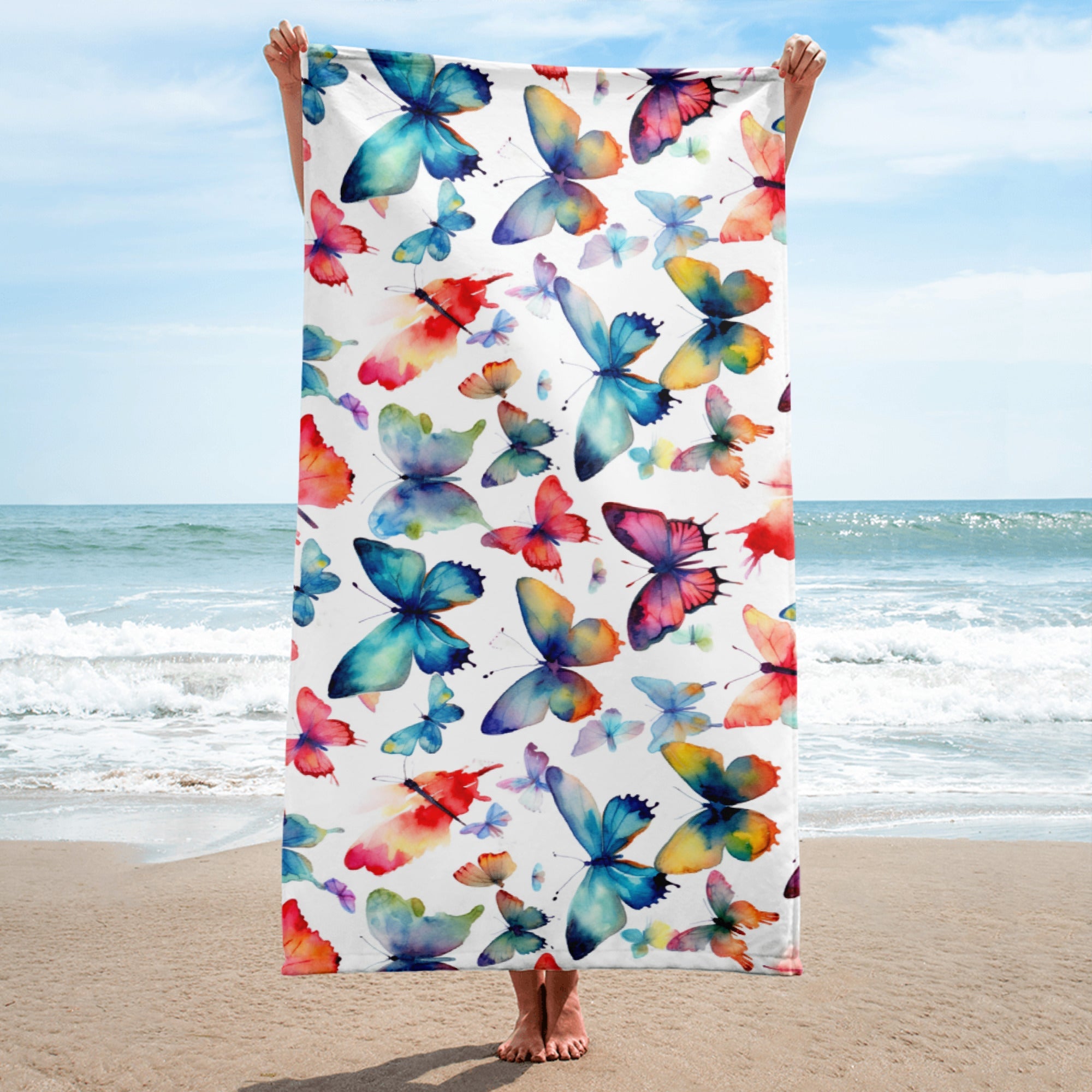 Butterfly Lover's Summertime Beach Towel
