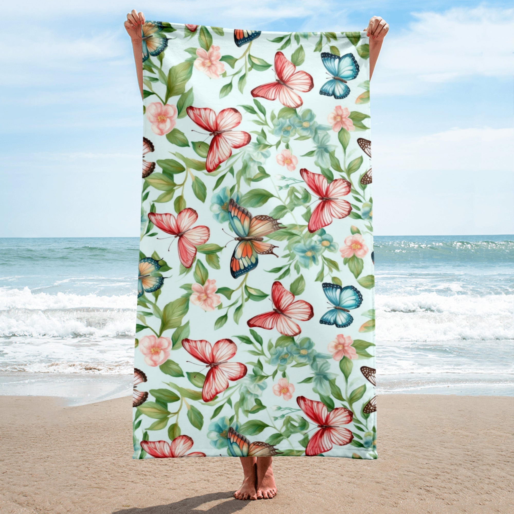 Butterfly Lover's Summertime Beach Towel