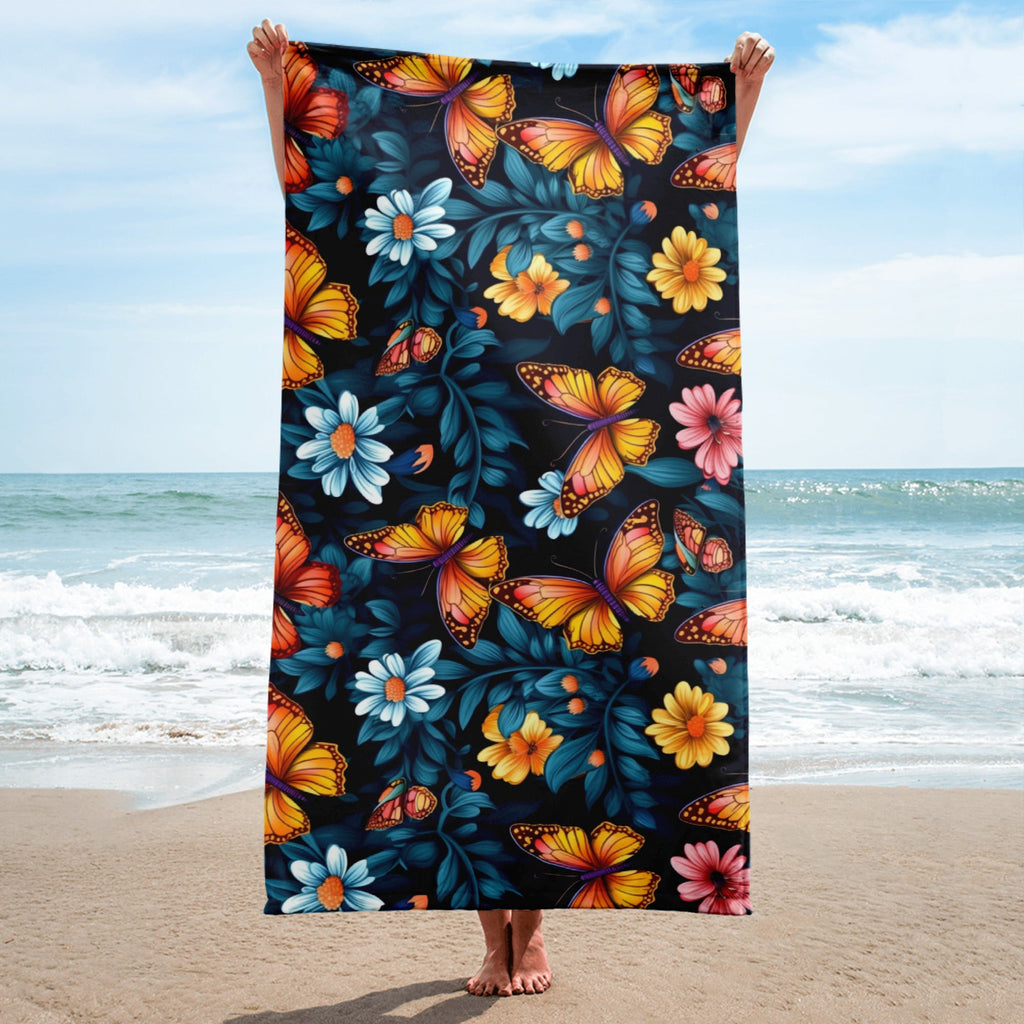 Butterfly Lover's Summertime Beach Towel