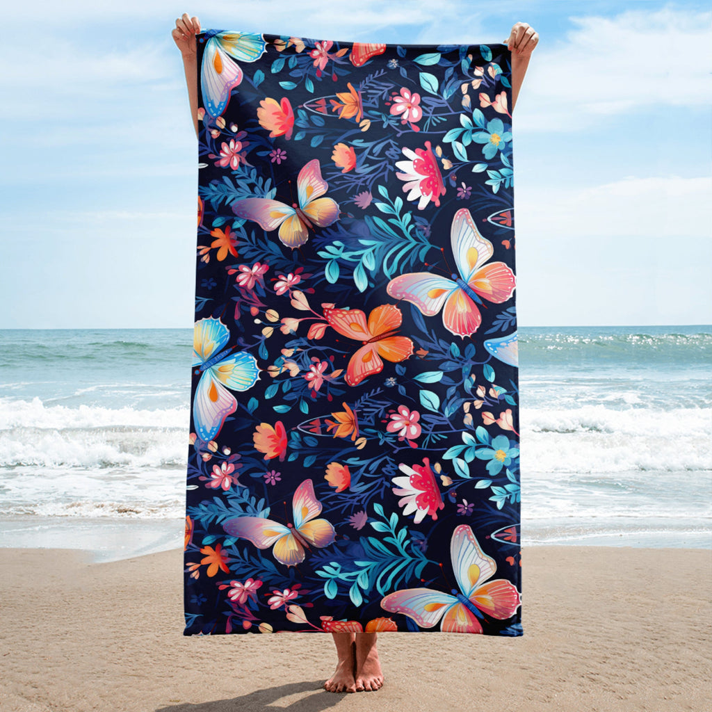 Butterfly Lover's Summertime Beach Towel