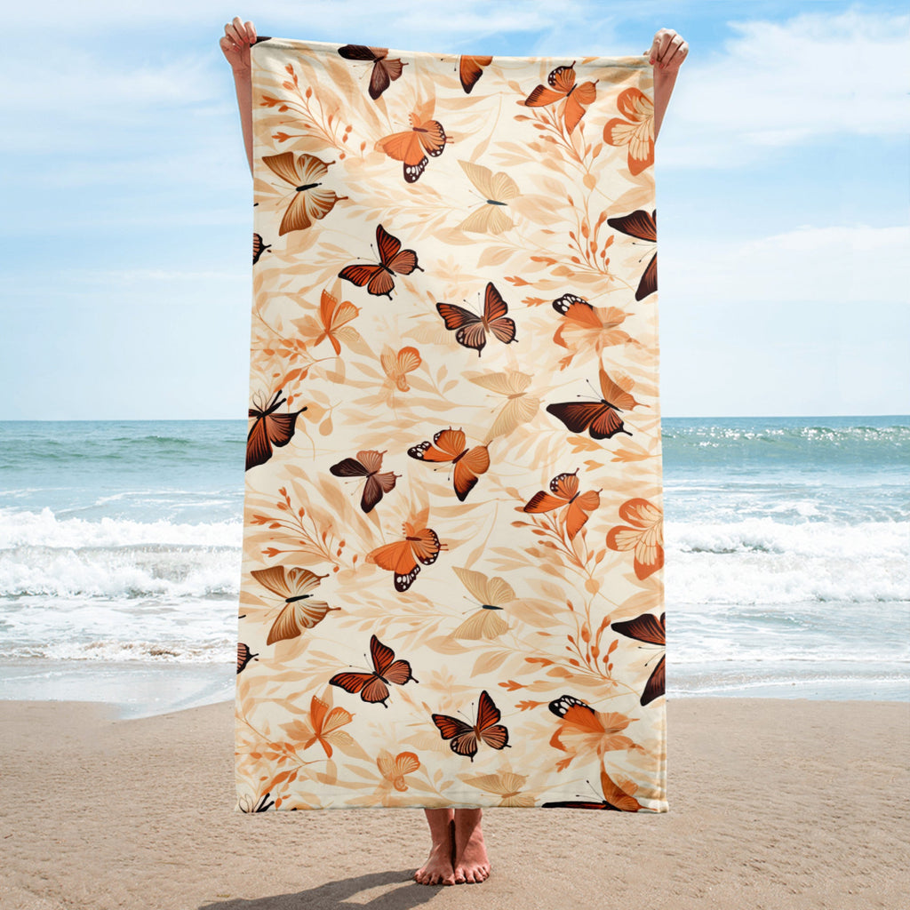 Butterfly Lover's Summertime Beach Towel