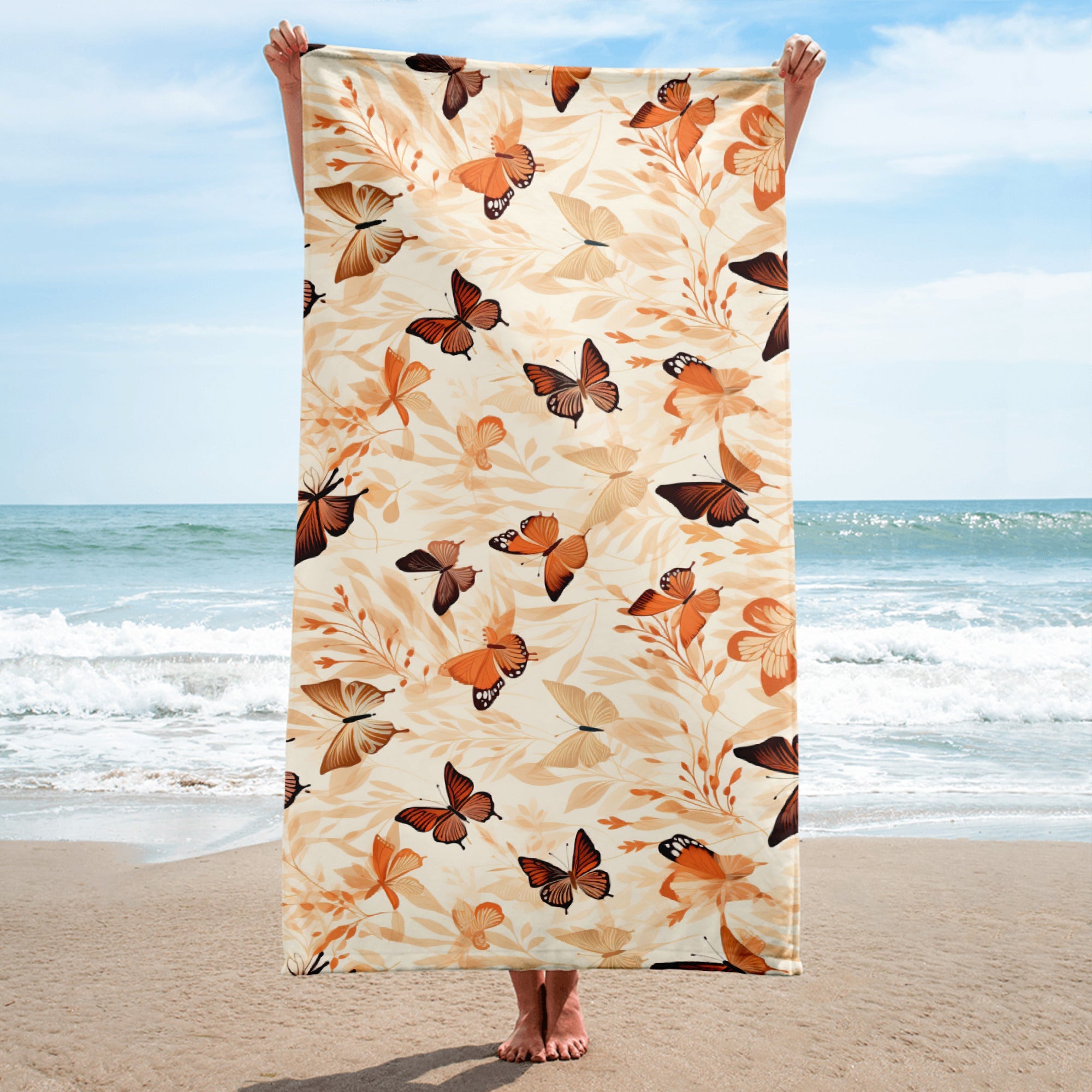 Butterfly Lover's Summertime Beach Towel