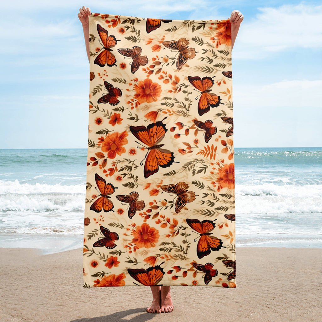 Butterfly Lover's Summertime Beach Towel