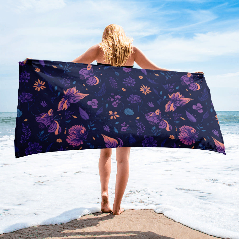 Butterfly Lover's Summertime Beach Towel