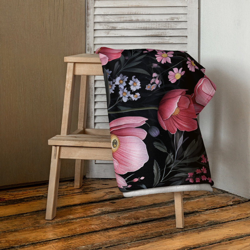 Floral Lover's Blossoming Bath Towel