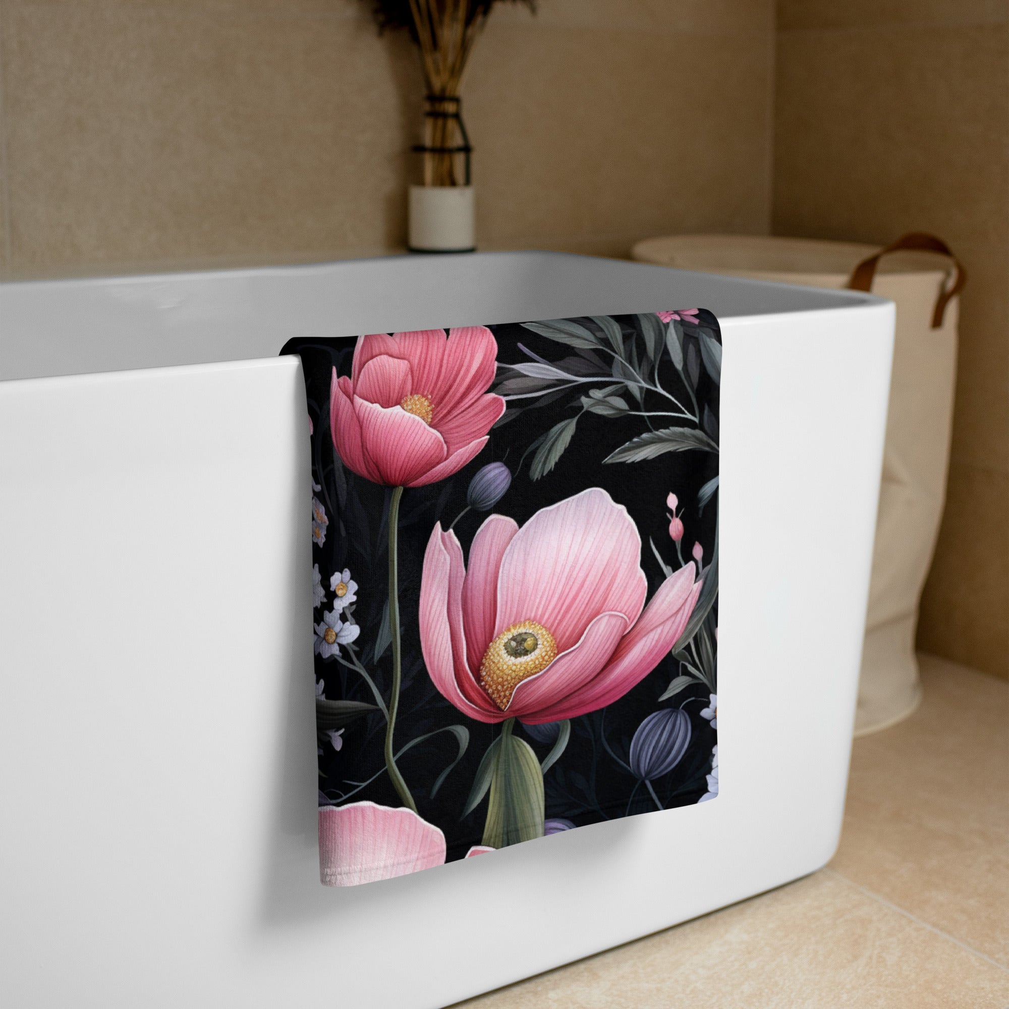 Floral Lover's Blossoming Bath Towel