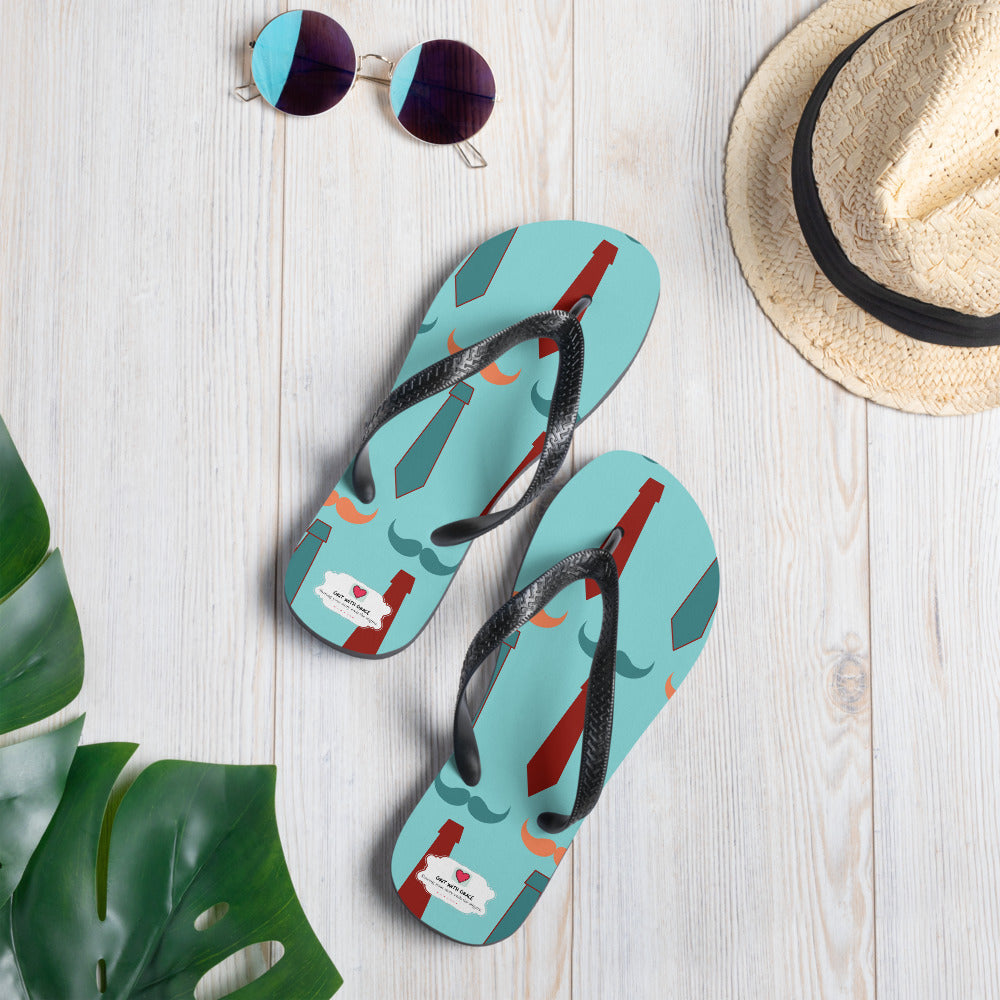 Cool Dad's Beach-Ready Flip Flops