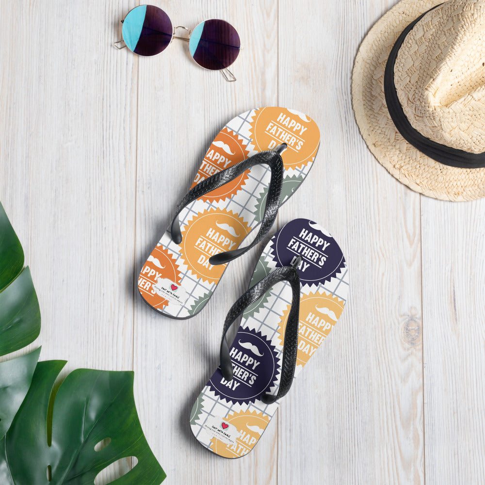 Cool Dad's Beach-Ready Flip Flops