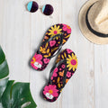 Floral Lover's Botanical Beach Slip On Flip Flops