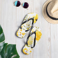 Floral Lover's Botanical Beach Slip On Flip Flops