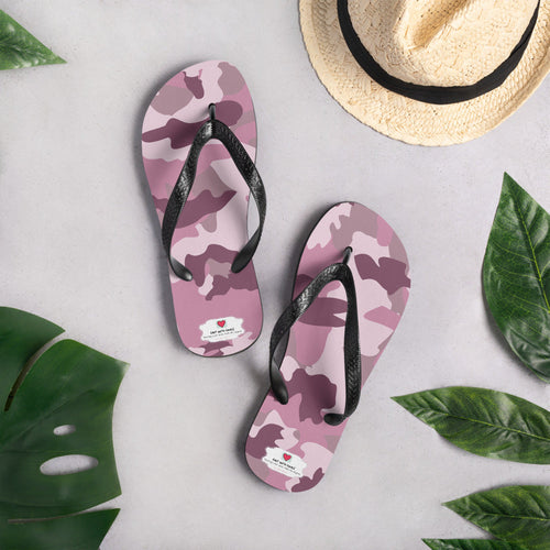 Army Enthusiast Camouflage Flip Flops