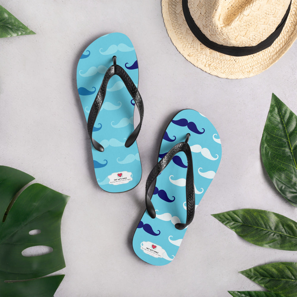 Cool Dad's Beach-Ready Flip Flops